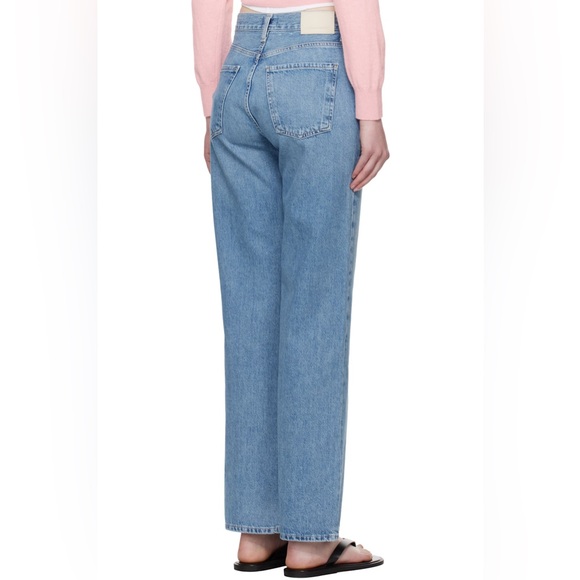 🔥🔥🔥 CITIZENS OF HUMANITY Blue Annina High Rise Wide Leg Trouser Jeans, size 31 - Picture 5 of 16